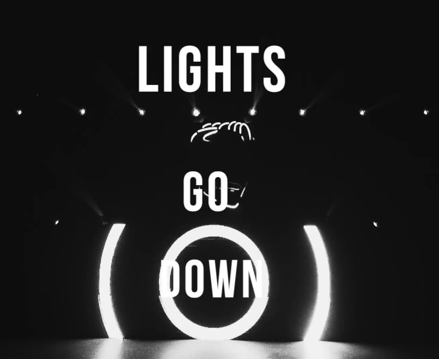 Cover of the song Lights Go Down